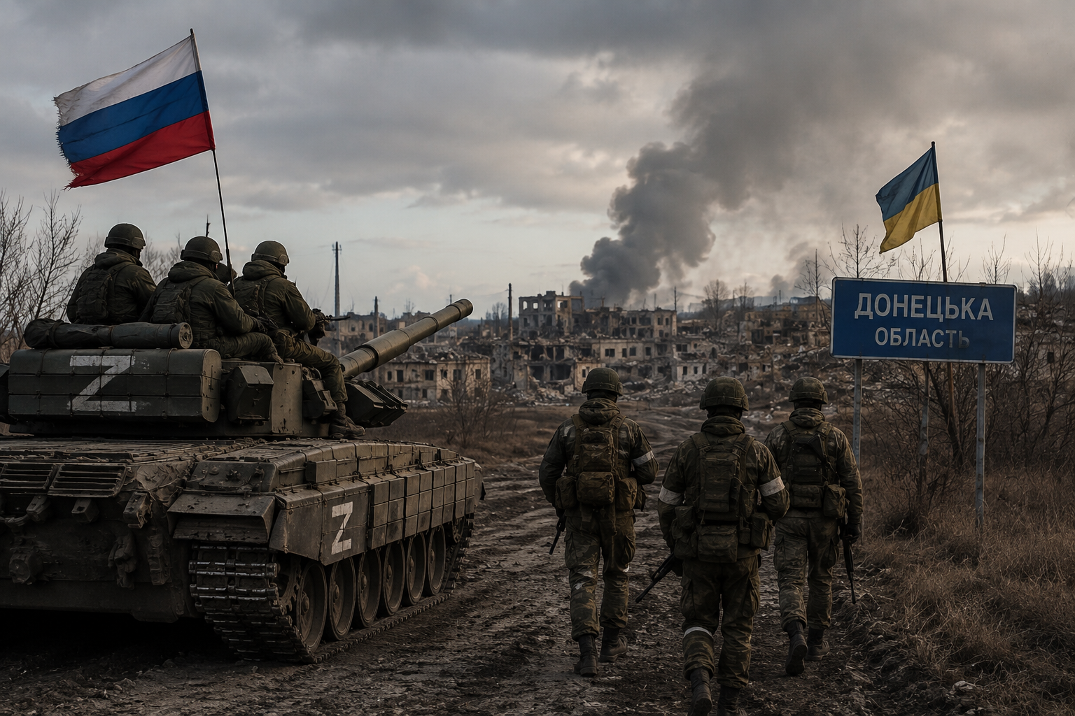 Rosja informuje o zdobyciu 19 miejscowości na Ukrainie