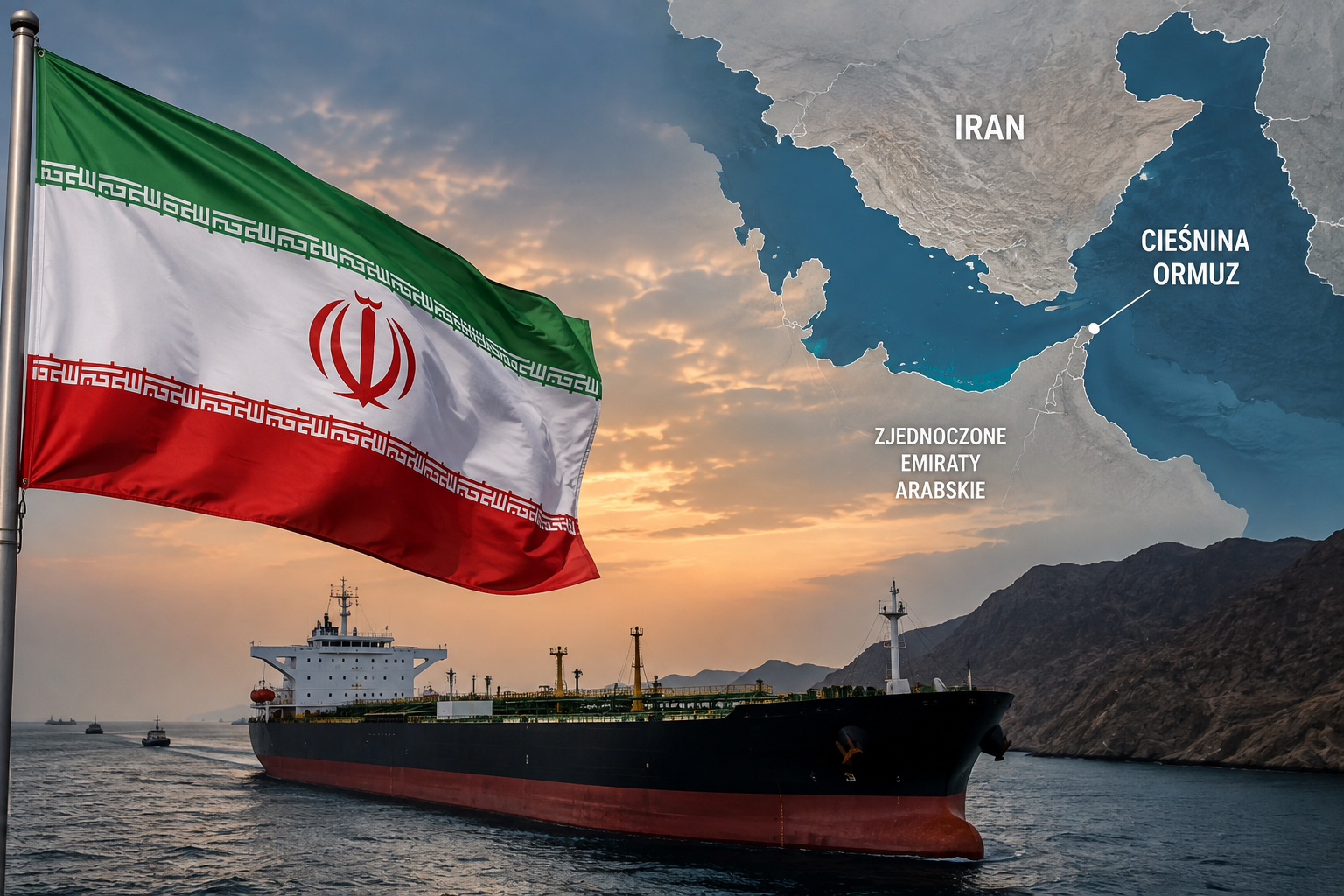 Iran nie ustępuje. Cieśnina Ormuz nadal zablokowana