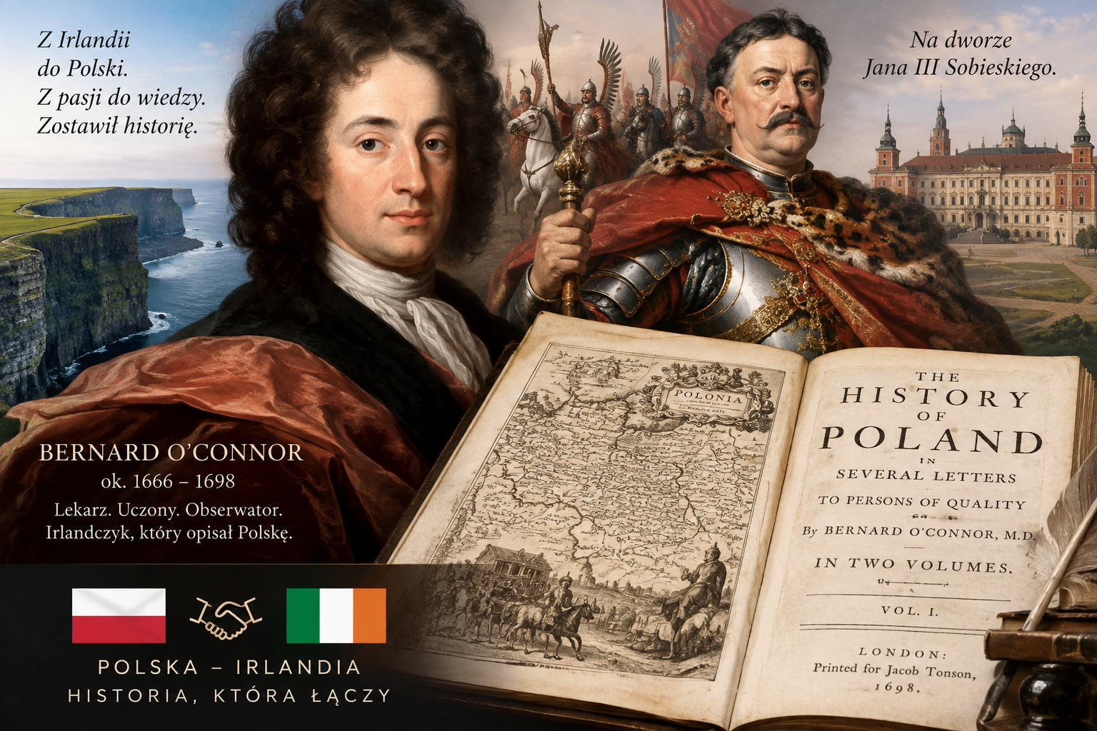 Zanim Polska i Irlandia stały się partnerami. Irlandczyk na dworze Jana III Sobieskiego.