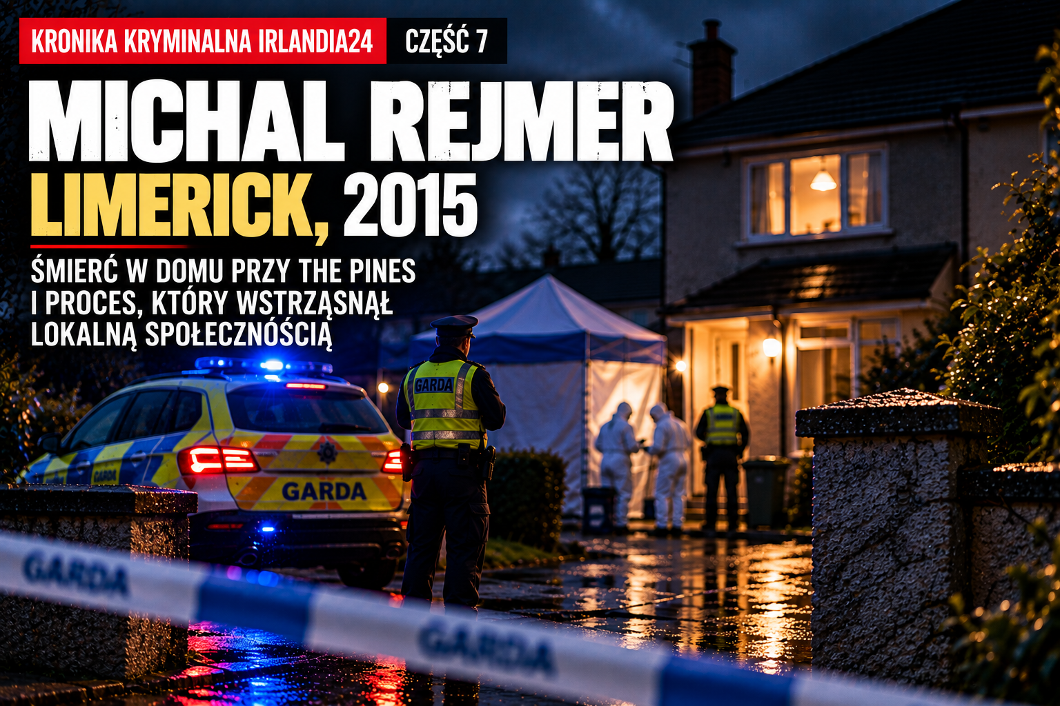 Michal Rejmer – Limerick, 2015. Śmierć w domu przy The Pines