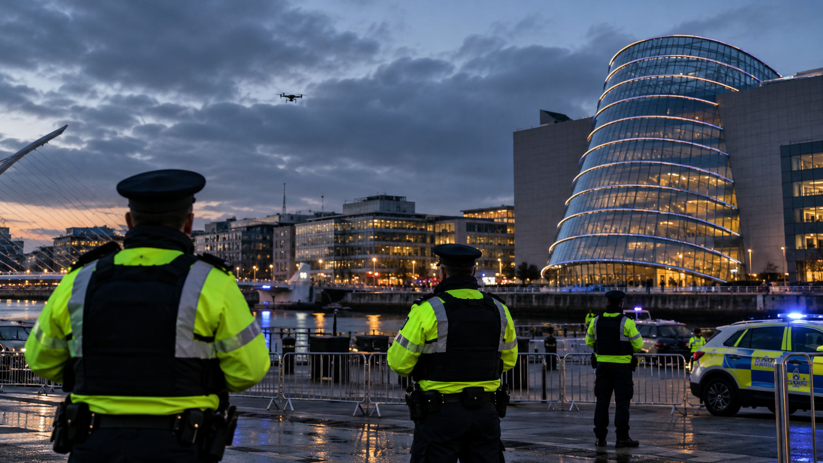 Garda ostrzega przed możliwym atakiem w Dublinie. Europejscy przywódcy przyjadą do Irlandii