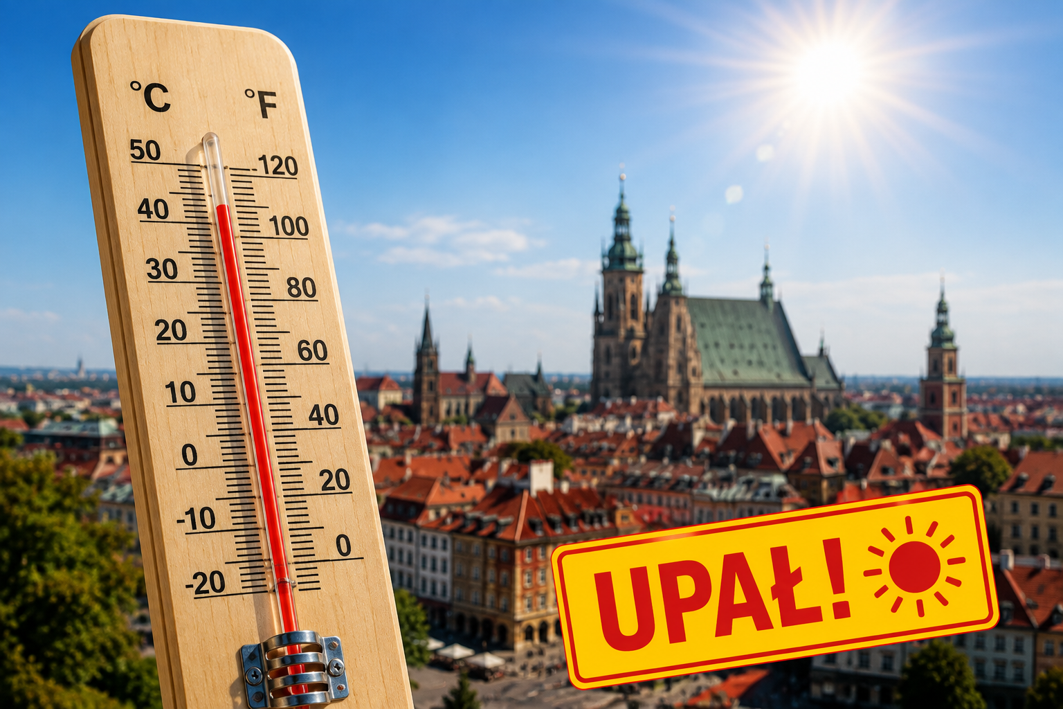 Upał wraca do Polski. Temperatury mogą mocno wzrosnąć